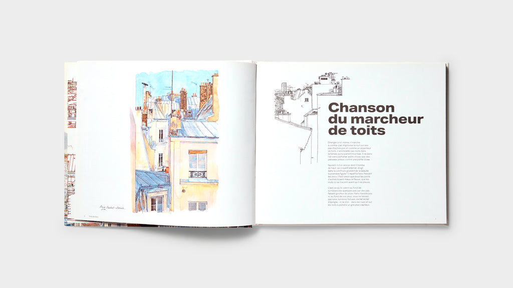 Toits de Paris Aquarelles