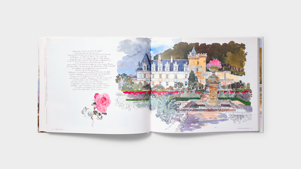 Vallée de la Loire Aquarelles